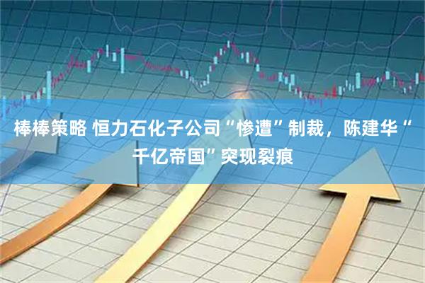 棒棒策略 恒力石化子公司“惨遭”制裁，陈建华“千亿帝国”突现裂痕