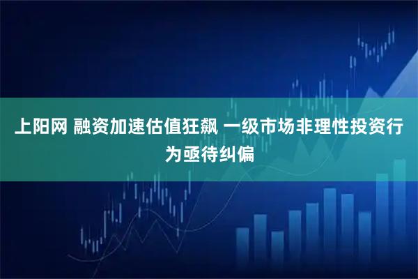 上阳网 融资加速估值狂飙 一级市场非理性投资行为亟待纠偏